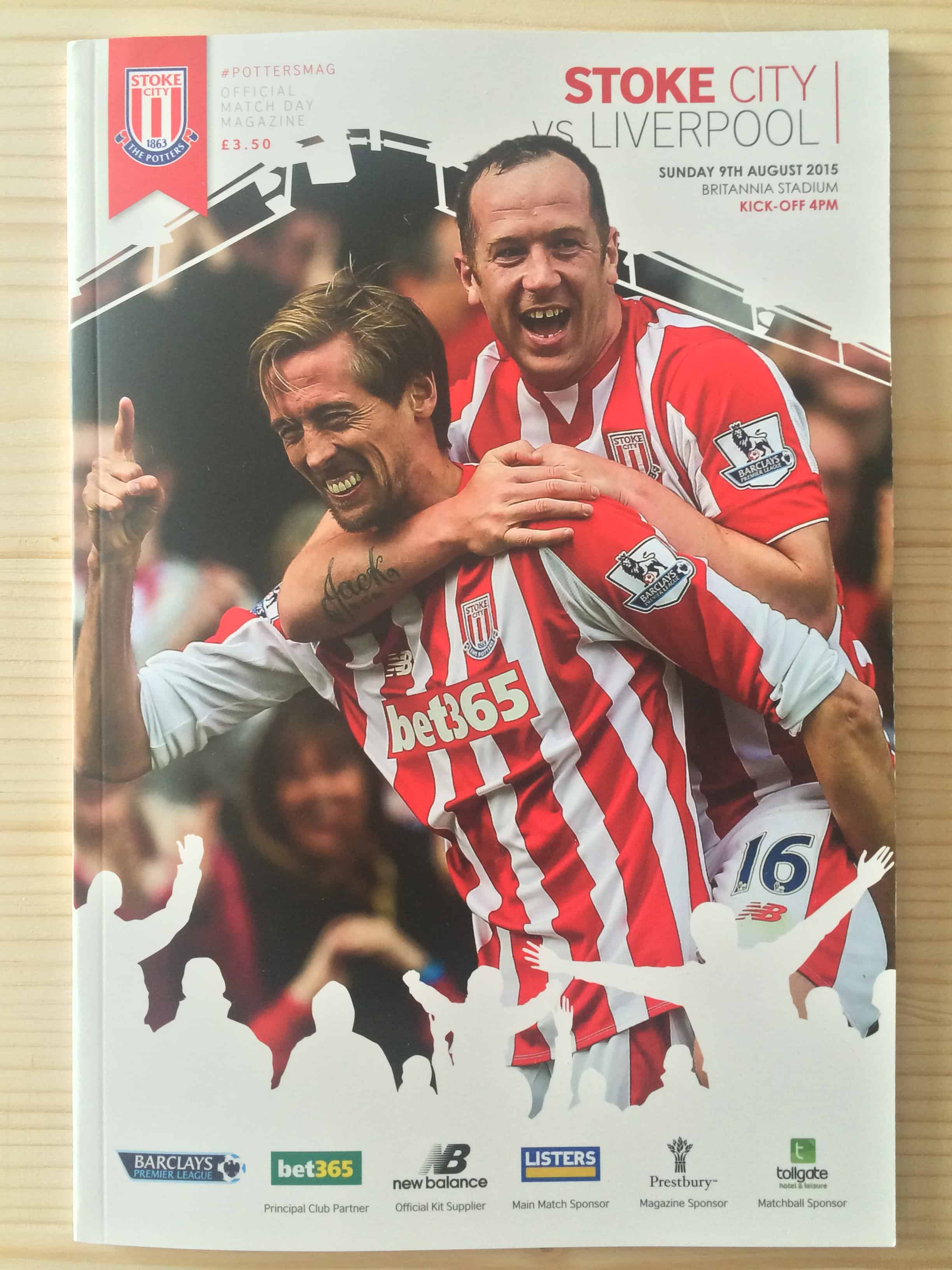 Stoke City FC v Liverpool FC